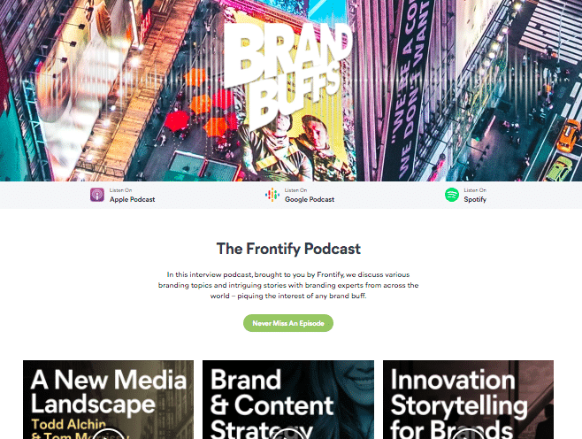 Frontify Podcast Music