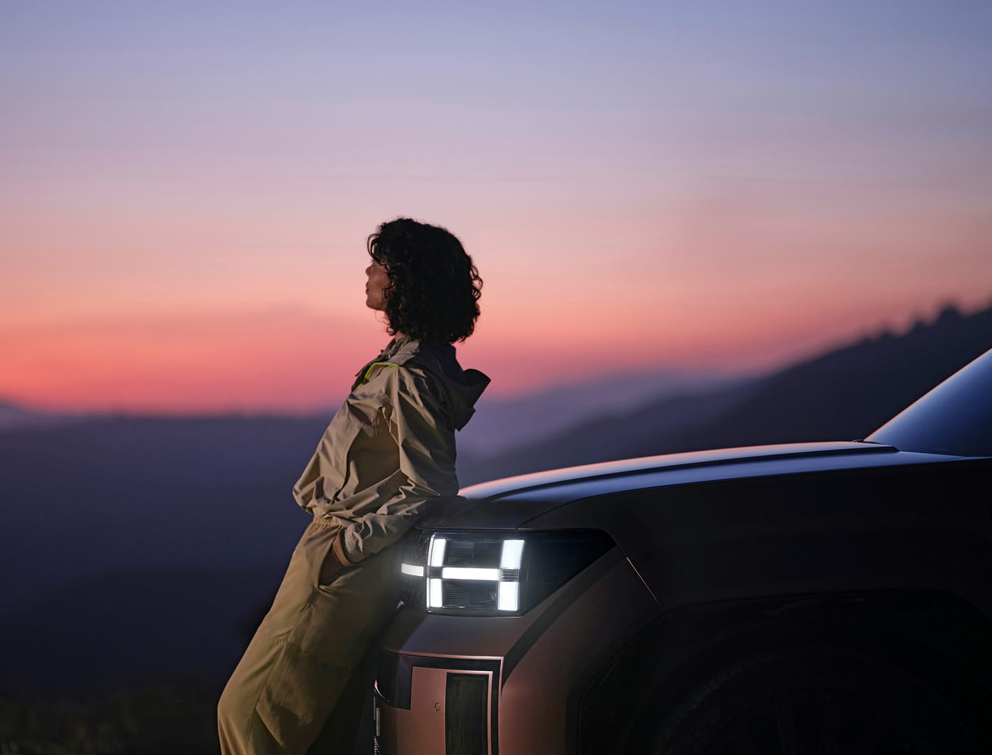 The sound of a car brand