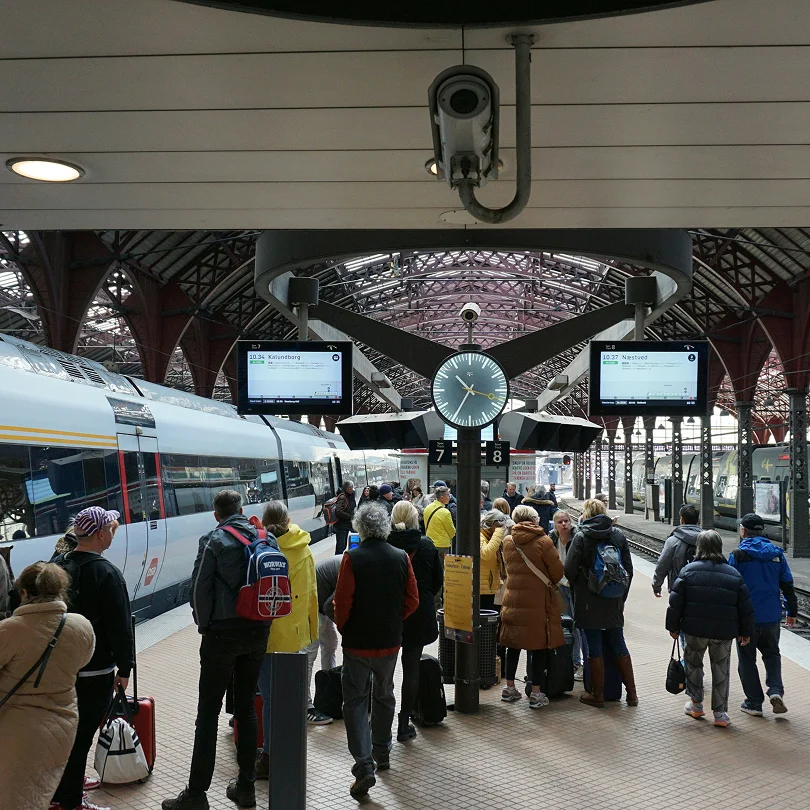 DSB station platform