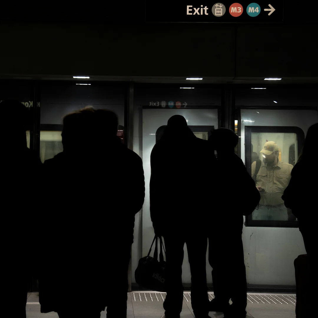 The Copenhagen Metro Train Interior Right